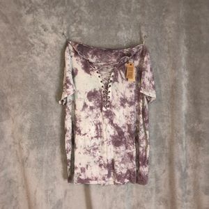 Soft Tie-dye American Eagle Shirt